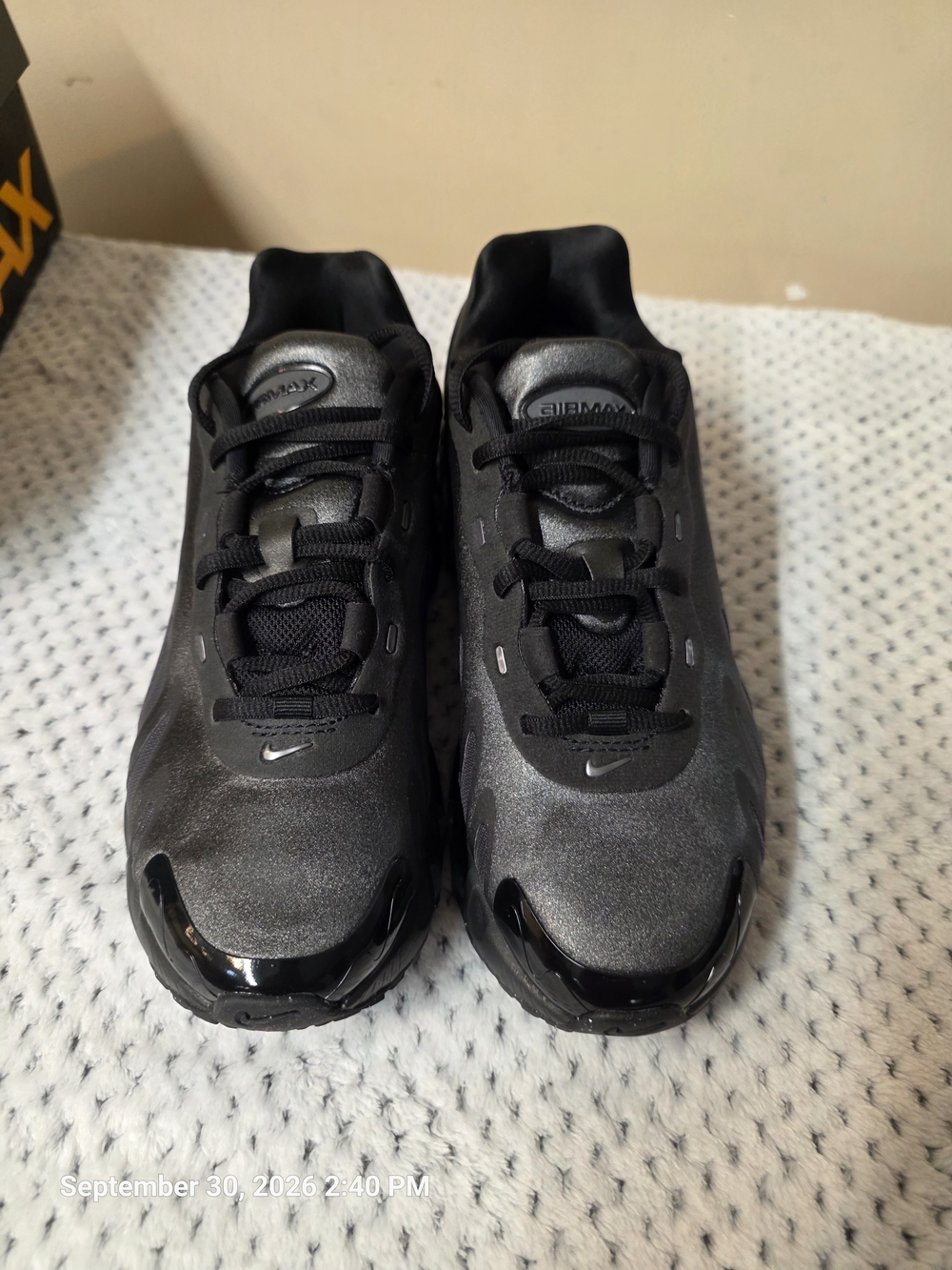 Nike Men’s Black Air Max Running Shoes
